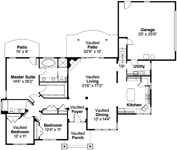 Main Floor Plan: 17-613