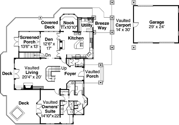Main Floor Plan: 17-616