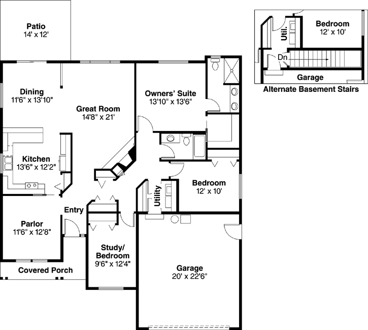 Main Floor Plan: 17-619