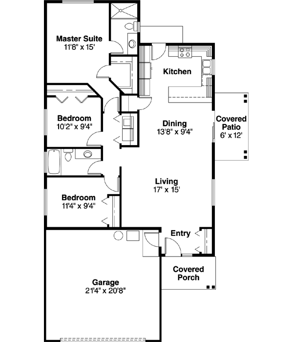 Main Floor Plan: 17-621