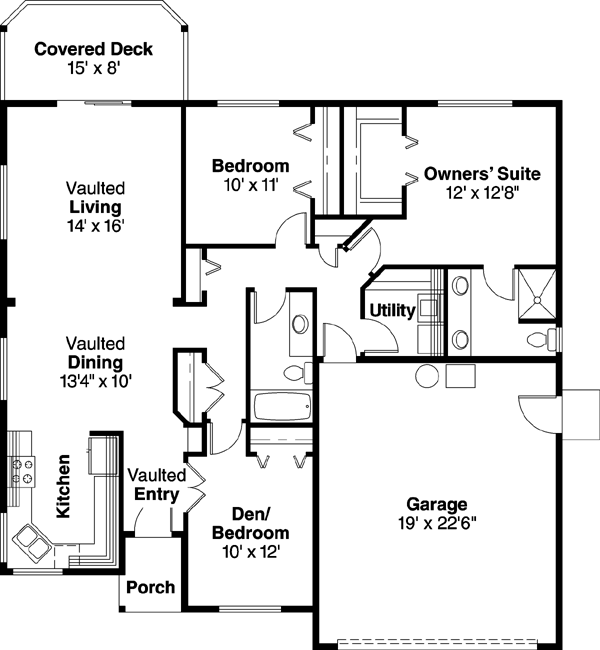 Main Floor Plan: 17-622