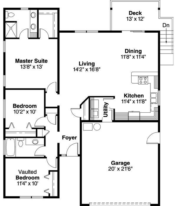 Main Floor Plan: 17-624