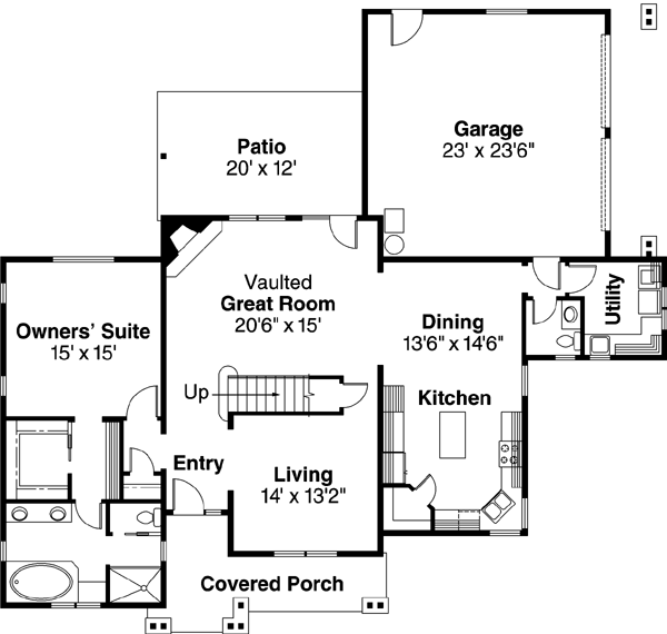 Main Floor Plan: 17-626