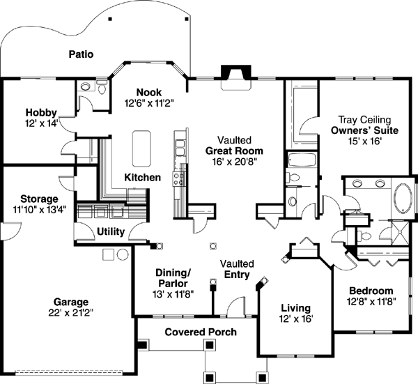 Main Floor Plan: 17-631