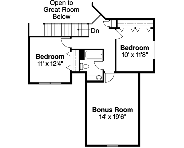 Upper/Second Floor Plan:17-632