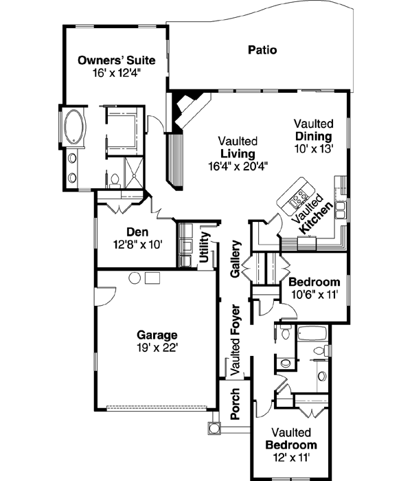 Main Floor Plan: 17-636