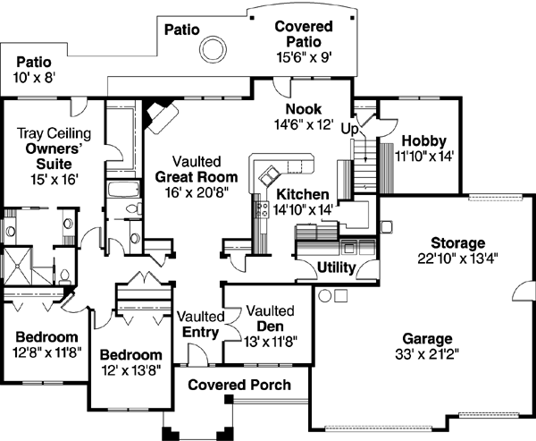 Main Floor Plan: 17-644