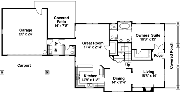 Main Floor Plan: 17-645
