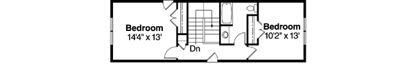 Upper/Second Floor Plan: 17-645