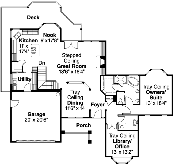 Main Floor Plan: 17-647