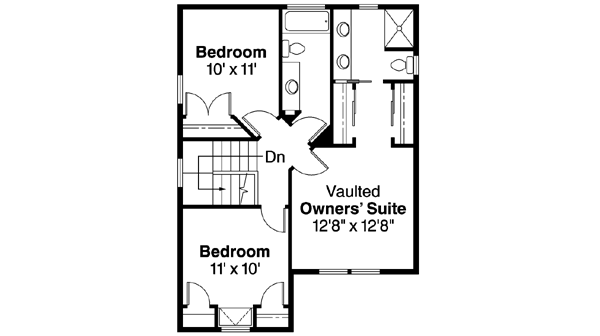 Upper/Second Floor Plan: 17-648
