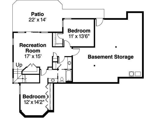 Lower Floor Plan: 17-653