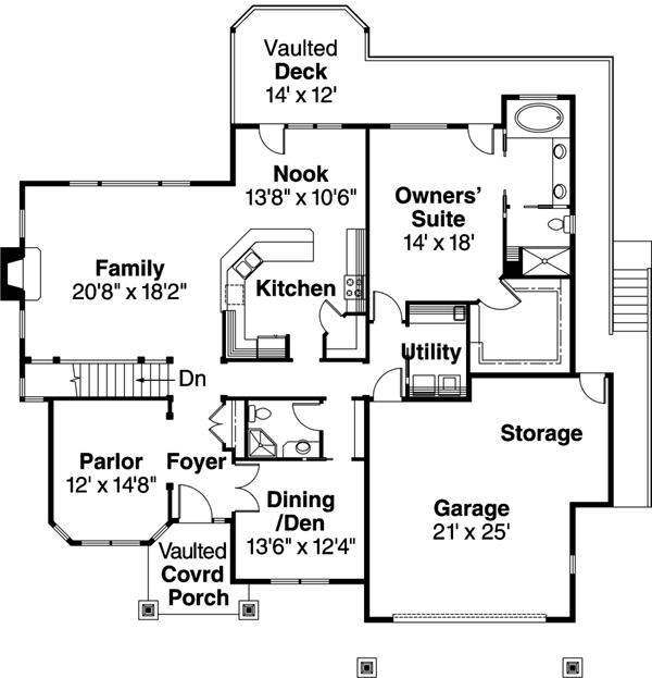 Main Floor Plan: 17-653