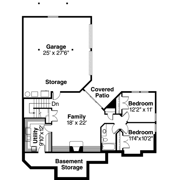 Lower Floor Plan: 17-655