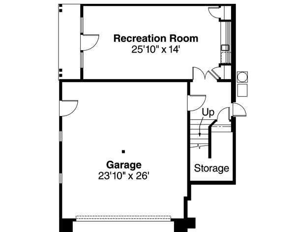 Lower Floor Plan: 17-658