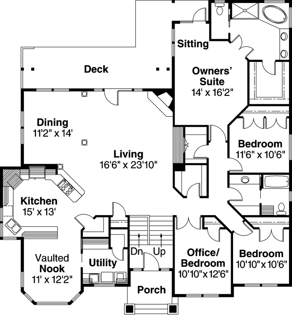 Main Floor Plan: 17-658