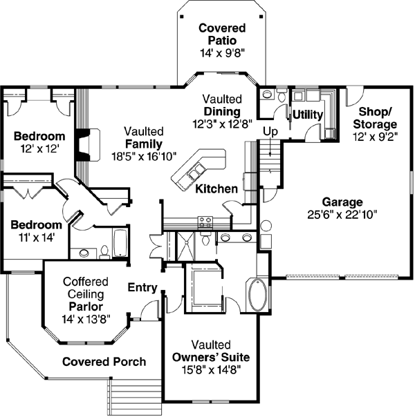 Main Floor Plan: 17-661