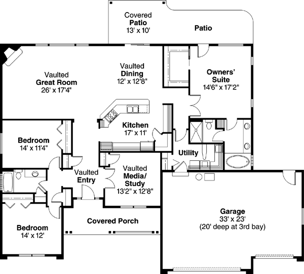 Main Floor Plan: 17-662