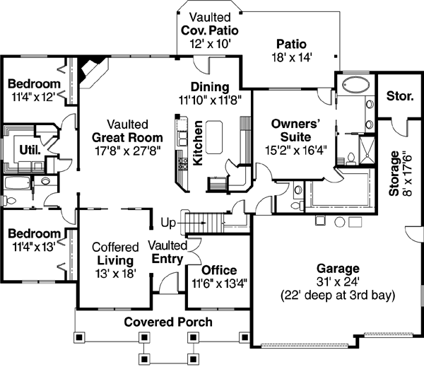 Main Floor Plan: 17-663