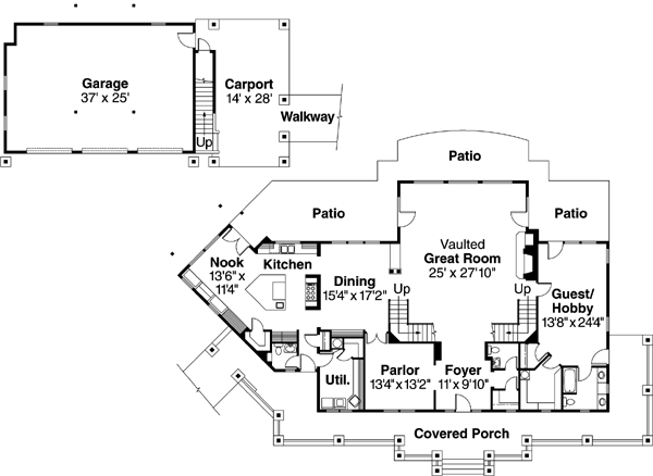 Main Floor Plan: 17-664