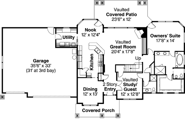 Main Floor Plan: 17-665