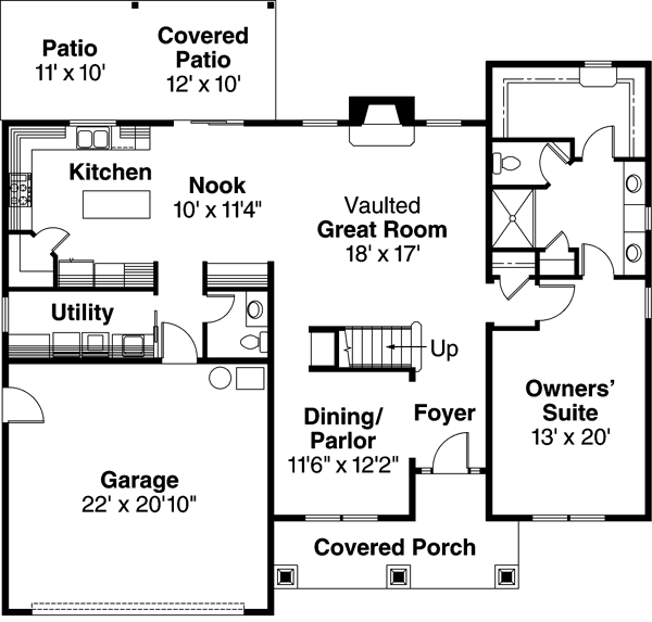 Main Floor Plan: 17-666