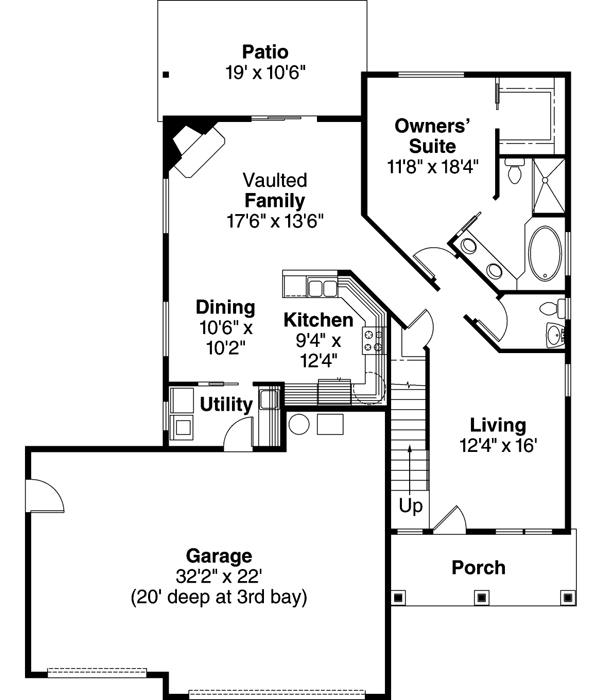 Main Floor Plan: 17-670