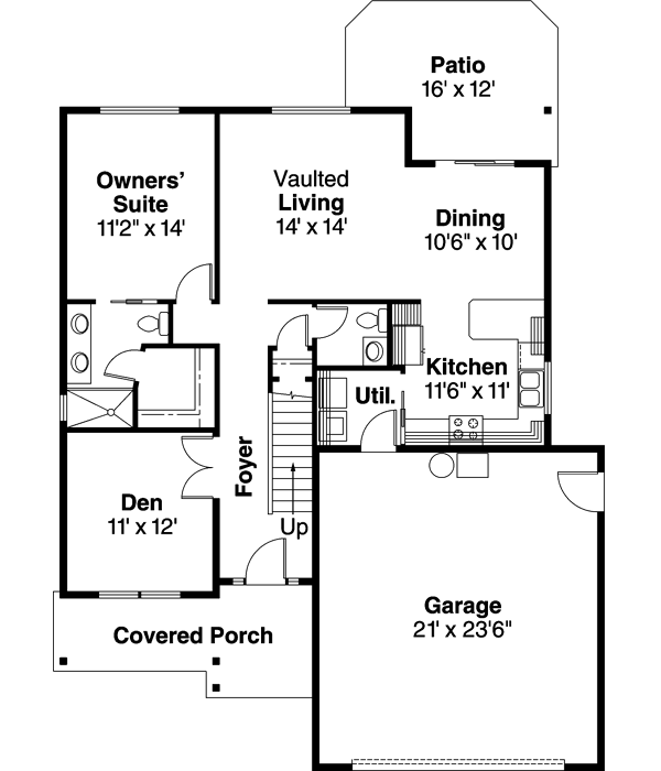 Main Floor Plan: 17-671