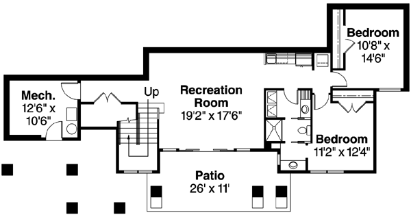 Lower Floor Plan: 17-674
