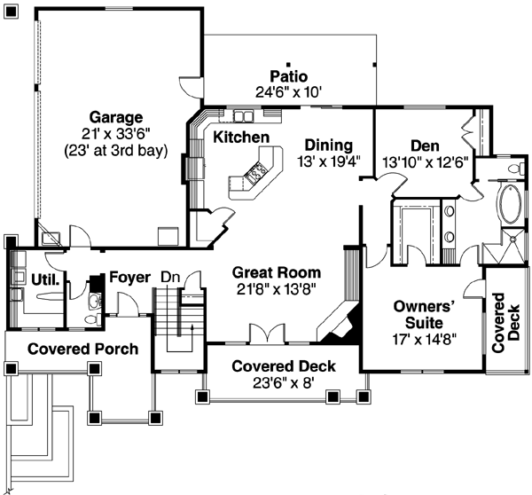 Main Floor Plan: 17-674
