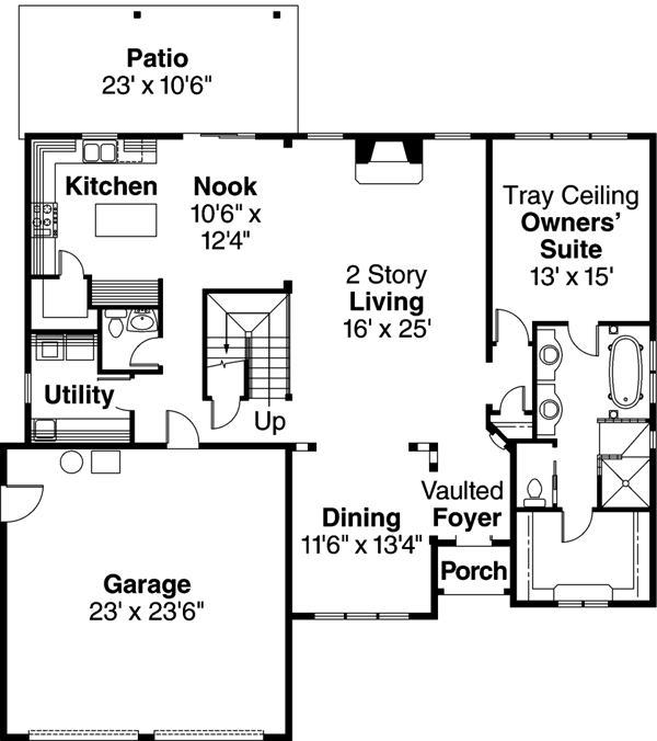 Main Floor Plan: 17-675