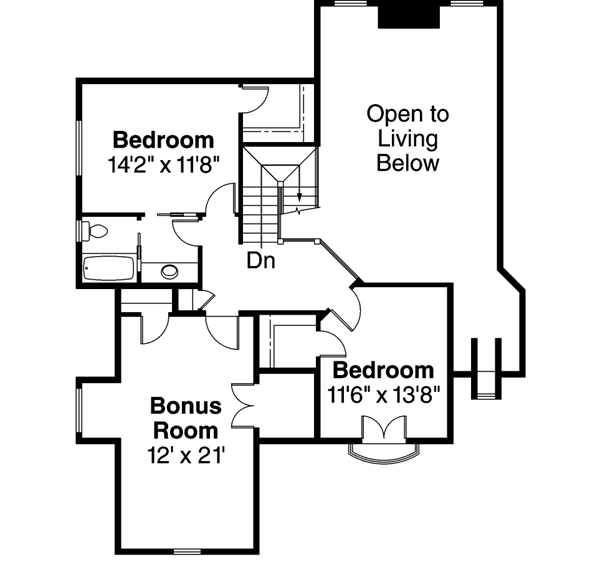 Upper/Second Floor Plan:17-675