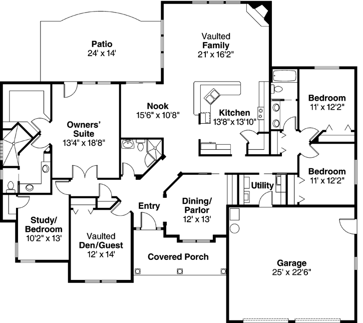 Main Floor Plan: 17-676