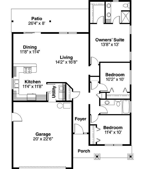 Main Floor Plan: 17-677