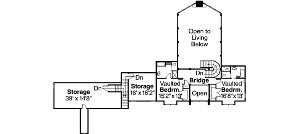 Upper/Second Floor Plan: 17-678