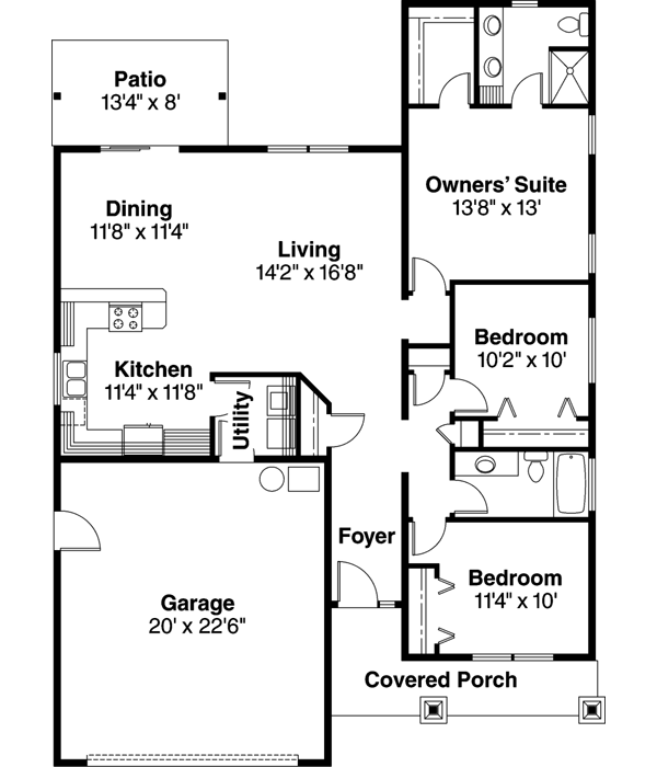 Main Floor Plan: 17-680