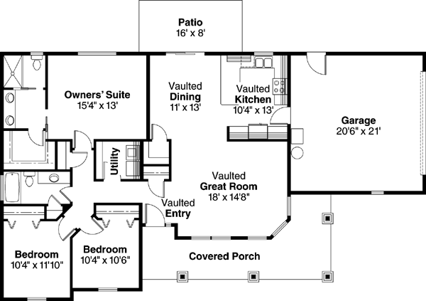 Main Floor Plan: 17-682