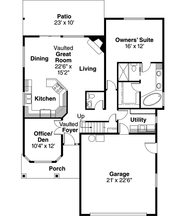 Main Floor Plan: 17-685