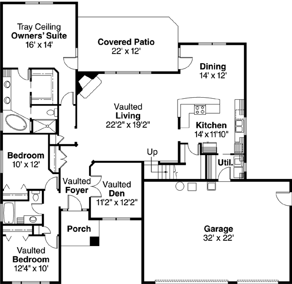 Main Floor Plan: 17-686