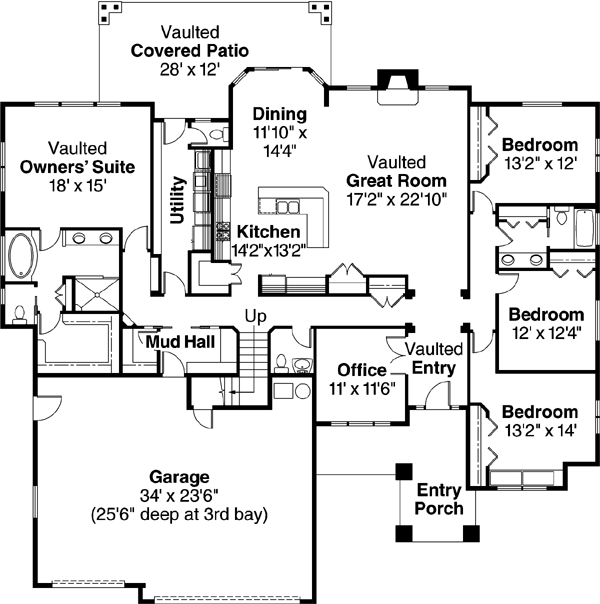 Main Floor Plan: 17-687