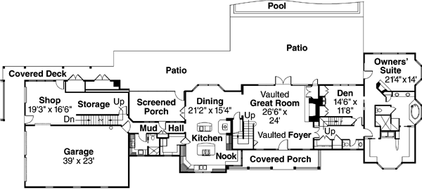Main Floor Plan: 17-688