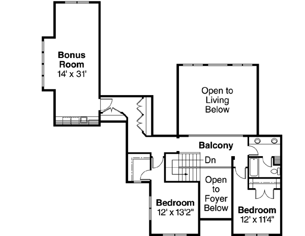 Upper/Second Floor Plan: 17-689