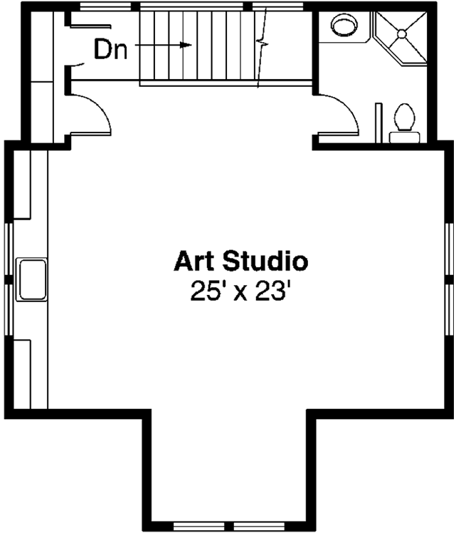 Upper/Second Floor Plan: 17-701