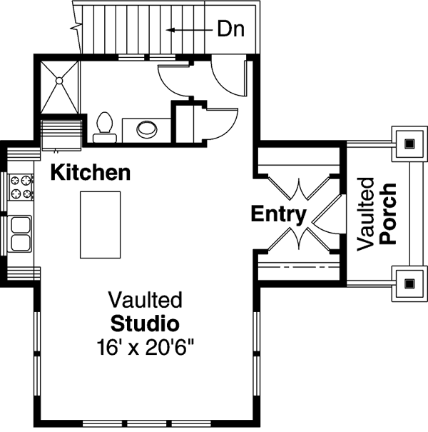 Main Floor Plan: 17-702