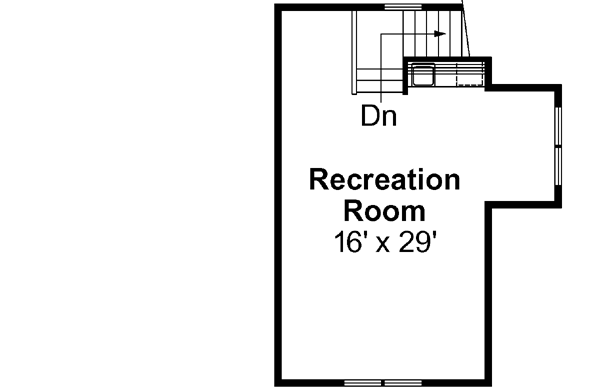 Upper/Second Floor Plan: 17-716