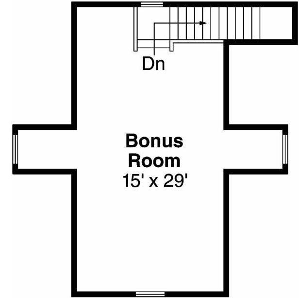 Upper/Second Floor Plan: 17-718