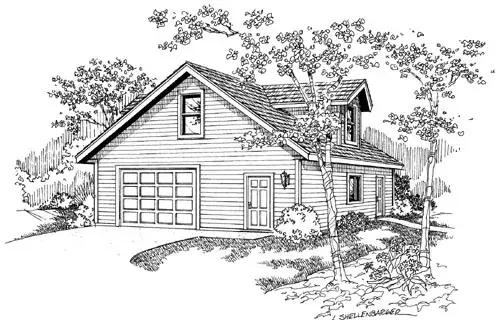 Traditional house plans 17-719 - front exterior, 1,911 sq ft, 0 bed, 0 bath house plans | Monster House Plans