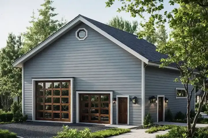 Traditional house plans 17-720 - front exterior, 1,584 sq ft, 0 bed, 0 bath house plans | Monster House Plans