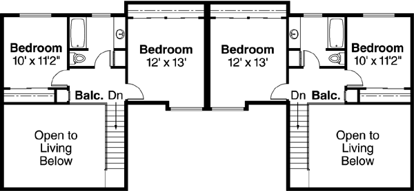 Upper/Second Floor Plan: 17-723
