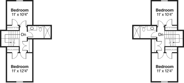 Upper/Second Floor Plan: 17-725